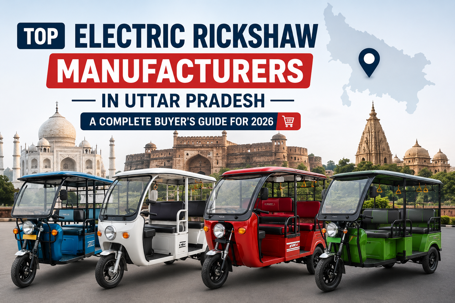 Top Electric Rickshaw Manufacturers in Uttar Pradesh